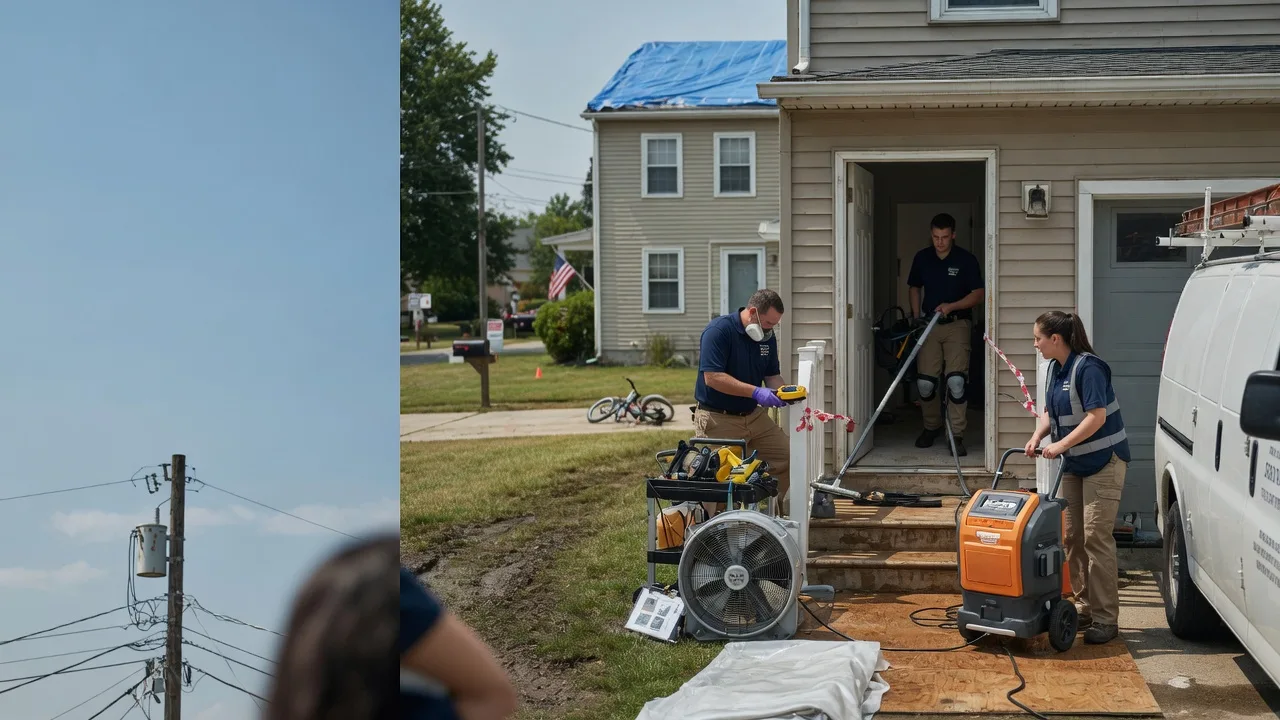 Water Damage Repair in Riverdale, ND near me